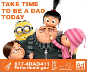 Take time to be a dad today.